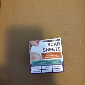 Premium Silicone Scar Sheets for New & Old Scars - 1.6"x59" Roll